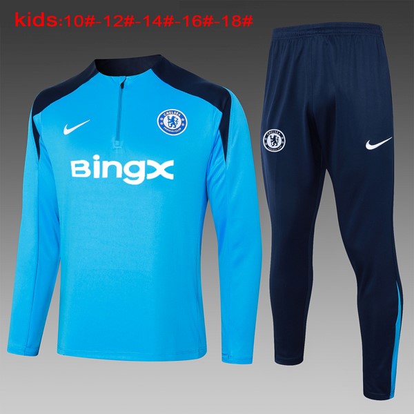 Kinder Sweatshirts Chelsea 2024-2025 Blau 5